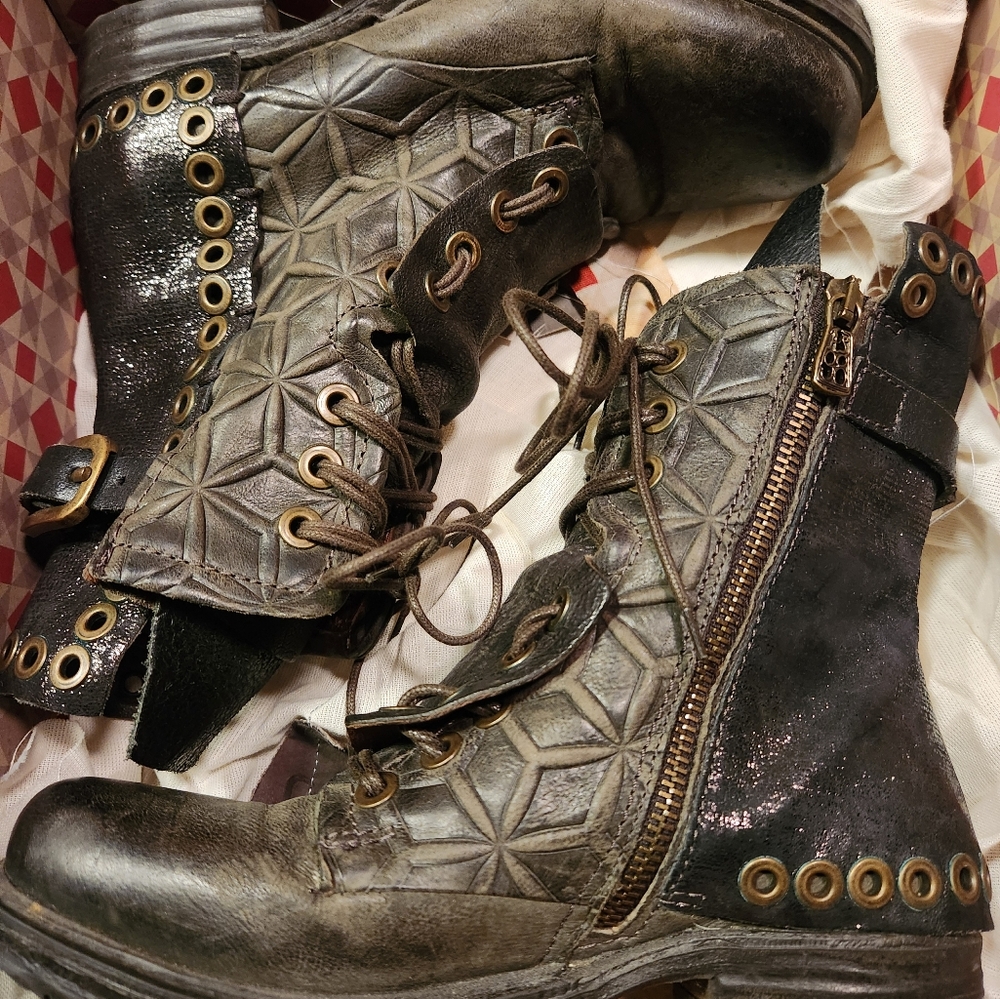 A.S 98 Emma & Michele black boots, size eu36/us6